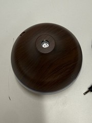 USB Ultrasonic Aroma Diffuser Cool Mist Humidifier LED Wood Grain 300ml Home