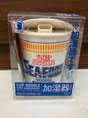 NISSIN Cup Noodle Seafood Humidifier Blue 50th Anniversary USB Takarajimasha