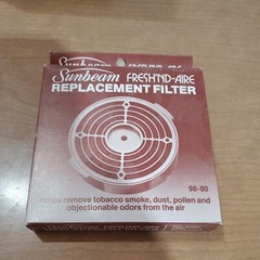 1981 Vintage Sunbeam Fresh’nd Aire 98-80 Unit with New Replacement Filter