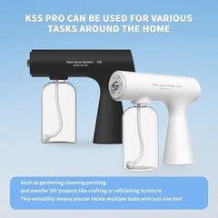 Portable Rechargeable Nano Mist Mister with Blue Light Electrostatic Technology