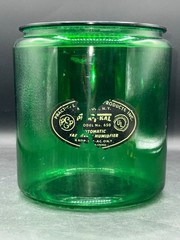 Vintage Green Praktkal Vaporizer Humidifier Jar By Practical Products Inc. New Y