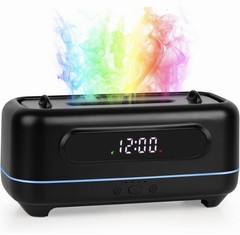 Flame Humidifier with Digital Display Clock Brand NEW