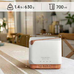 Essential Oil Diffuser for Home Large 700 Ml Humidifier | Automatic Shut-Off, Sc