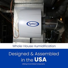 Efficient Manual Control Whole-House Humidifier for Comfort Up to 3,600 Sq. Ft.
