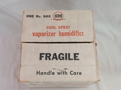 Vintage Sunmark Cool Spray Humidifier Model 660 For Parts Only!