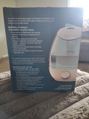 Safety 1st Filter-Free Cool Mist Humidifier Quiet Operation