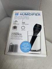 Crane EE-5950 White Travel Ultrasonic Cool Mist Humidifier & Cup 8oz USB Charger