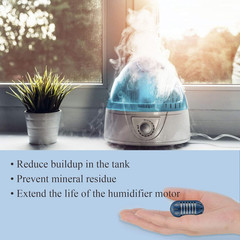Demineralization Cartridge Filter for Homedics Ultrasonic Humidifiers, 10-Pack
