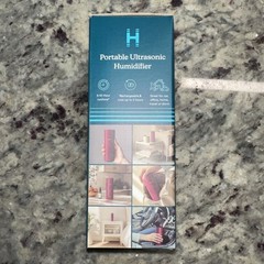 Homedics Portable Ultrasonic Humidifier with Night-Light and Aromatherapy