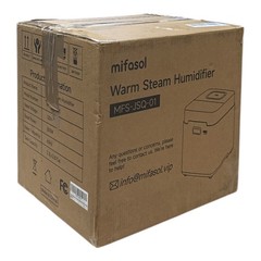Mifasol Stainless Steel Humidifier, 3.3L/0.87Gal Steam Humidifier Large