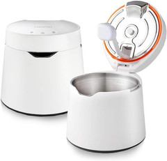 Carepod One Stainless Steel Humidifier for Large Room, Quiet & Safe for Baby, On