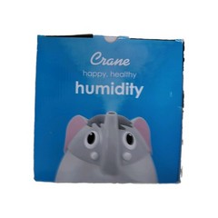 Crane Adorables Ultrasonic Cool Mist Mini Humidifier Grey Elephant