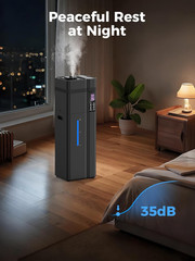 13L/3.43Gal Humidifier Large Room, 800Ft² Coverage, 100H Runtime, Auto Humidity