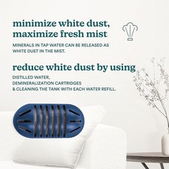 Ultrasonic Cool Mist Humidifier W/ Auto Shut Off Night Light Whisper Quiet New