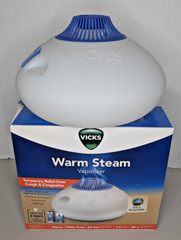 Vicks Warm Steam Vaporizer Humidifier 1.5 Gallon Capacity Congestion Relief