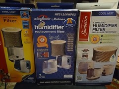 3 Sunbeam Holmes Cool Mist Humidifier Filters SF212 Antimicrobial Microban