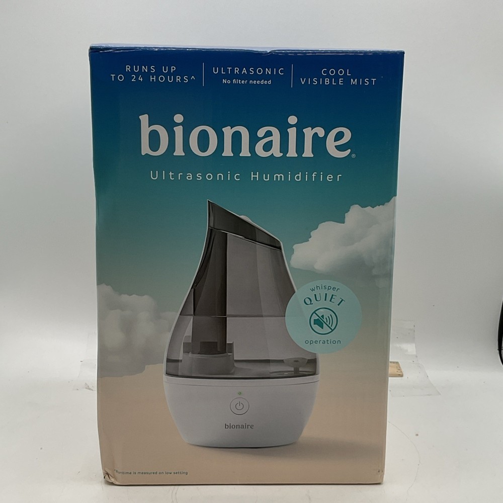 Bionaire Ultrasonic Humidifier Cool Visible Mist No Filter (BUL827TG) NEW NEW