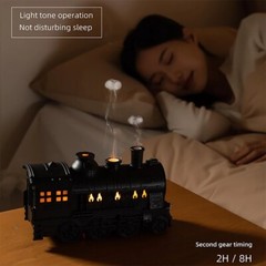 Train Locomotive Air Humidifier Ultrasonic Aromatherapy Diffusers Mist Maker