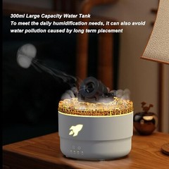 Essential Oil Diffuser Household Electric Ultrasonic LED Cannon Humidifier