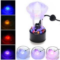 12 LED Mist Maker Fogger Water Fountain Pond Fog Machine Atomizer Air Humidifier