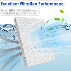 For Vornado Humidifier Wick Filter Pad 2 Pack for Model EVDC300 EVDC500 505