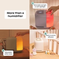 Nursery Humidifier 2.5L 36HR Run Time White