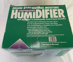 Vtg. Duracraft Natural Cool Moisture Evaporator Humidifier DH-805 Tested Works