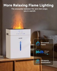 Humidifiers for Bedroom Large Room 10L/2.64Gal, Warm and Cool Mist Humidifier…