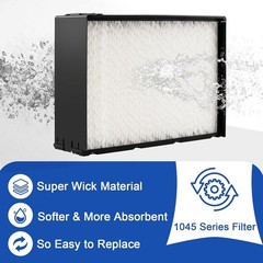 1 Pack 1045 Humidifier Super Wick Filter Compatible with Essick Air AIRCARE H123