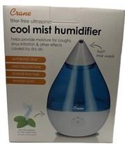 Crane Droplet – Ultrasonic Cool Mist Humidifier – 0.5 Gallon Tank