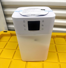 JRD Cool Mist Tabletop Humidifier Remote, 24hr Timer, Auto Shut-Off White 215sf