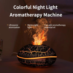 LED Air Diffuser Aroma Oil Humidifier Electric Light Up Bedroom Relaxing Defuser
