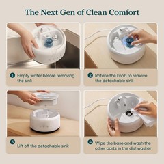 4.2L Top Fill Humidifier for Large Rooms, 42H Quiet Cool Mist, Easy Clean, Night