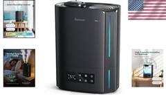 Large Room Humidifier | Smart Humidistat Control
