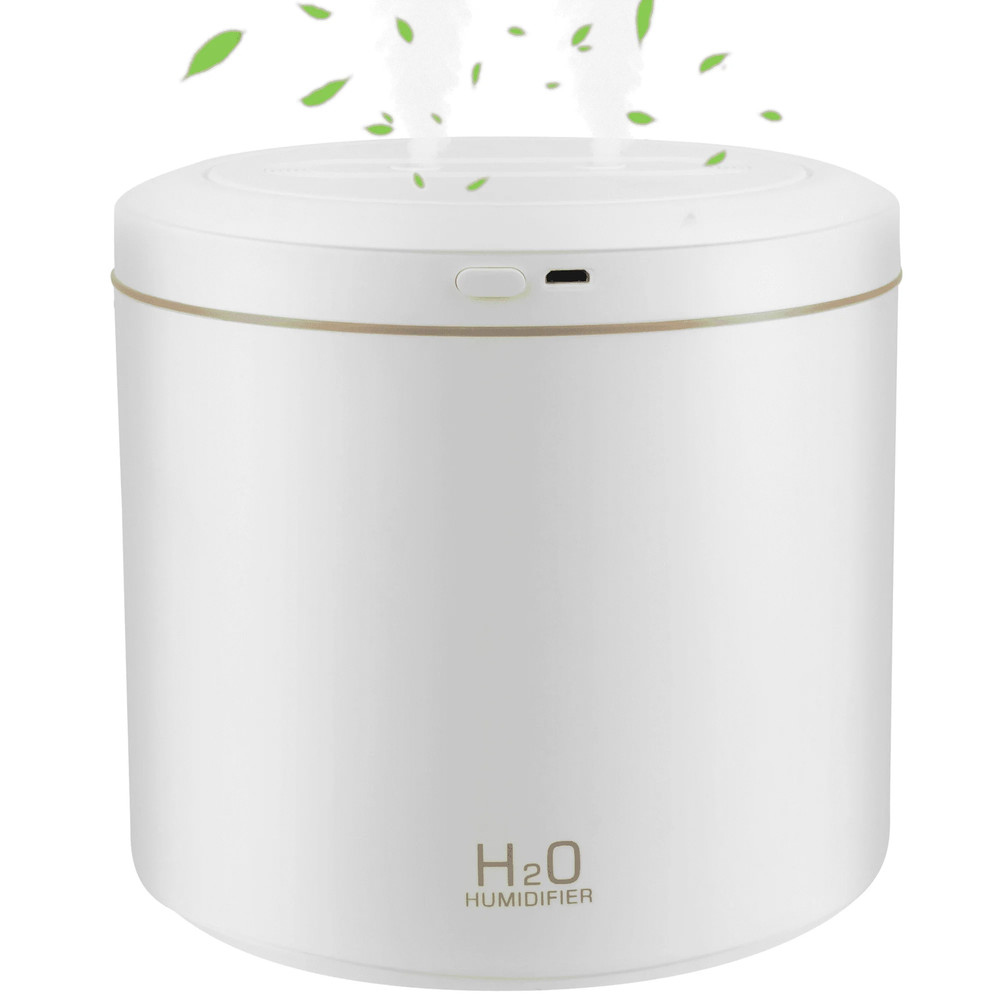 Ultrasonic Cool Mist Humidifier -Air Vaporizer and Humidifier, White