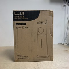Lacidoll Ultrasonic Humidifier LCD-MH-2303A White New