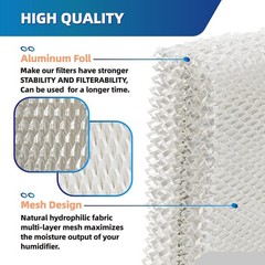 HDC12 Replacement Wick Filter 2 Pack for Essick HD14060 HD1406 HD1407 HD13050