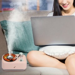 Portable Mini Humidifier Car Home USB LED Lamp Aroma Nano Diffuser Mist Purifier