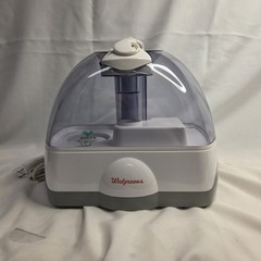 Perfect Aire Micro Mist White 120V Mechanical Control Ultrasonic Humidifier 1.3