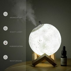 880ml Aroma Humidifier Essential Oil Diffuser Ultrasonic Air Purifier