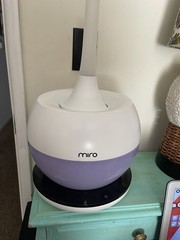 Miro NR08M Ultrasonic Humidifier Touch Control Colorful LEDs Washable Large Room