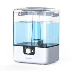 CHIVALZ 6L Cool Mist Humidifier Top Fill Night Light YZY6001-KC New