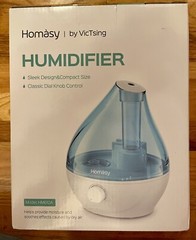 Homasy Humidifier VicTsing HM610A Moisture Knob Control Compact NOB