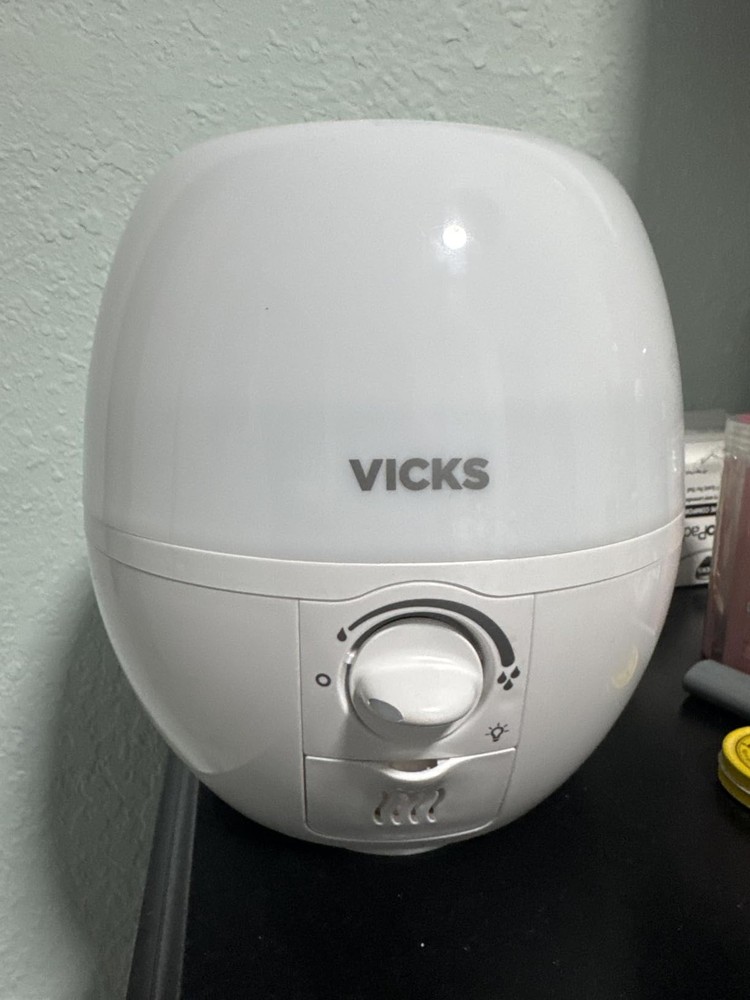 Vicks SleepyTime 3-in-1 Cool Mist Humidifier, White