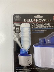 Bell+Howell Sonic Breathe Water Bottle Humidifier Lightweight & Portable