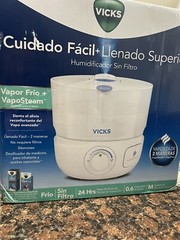 PUR Vicks EasyCare+ Top Fill Filter-Free Cool Mist Humidifier Small Rooms
