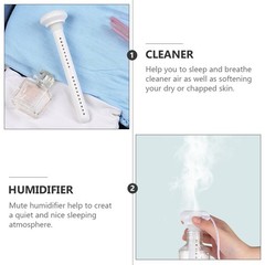 Mini USB Humidifier Diffuser Reusable Air Moistener for Office and Travel