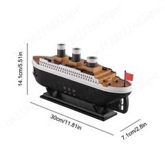 Retro Ship Air Humidifier 250ml Ocean Liner Essential Oil Diffuser Aromatherapy