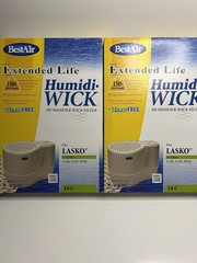 Lot Of 2 BestAir Extended Life Humidifier Wick Filter L8-C Lasko 1128 1129 9930
