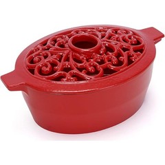 Cast Iron Wood Stove Steamer Humidifier Aroma Diffuser Large Capacity Automatic